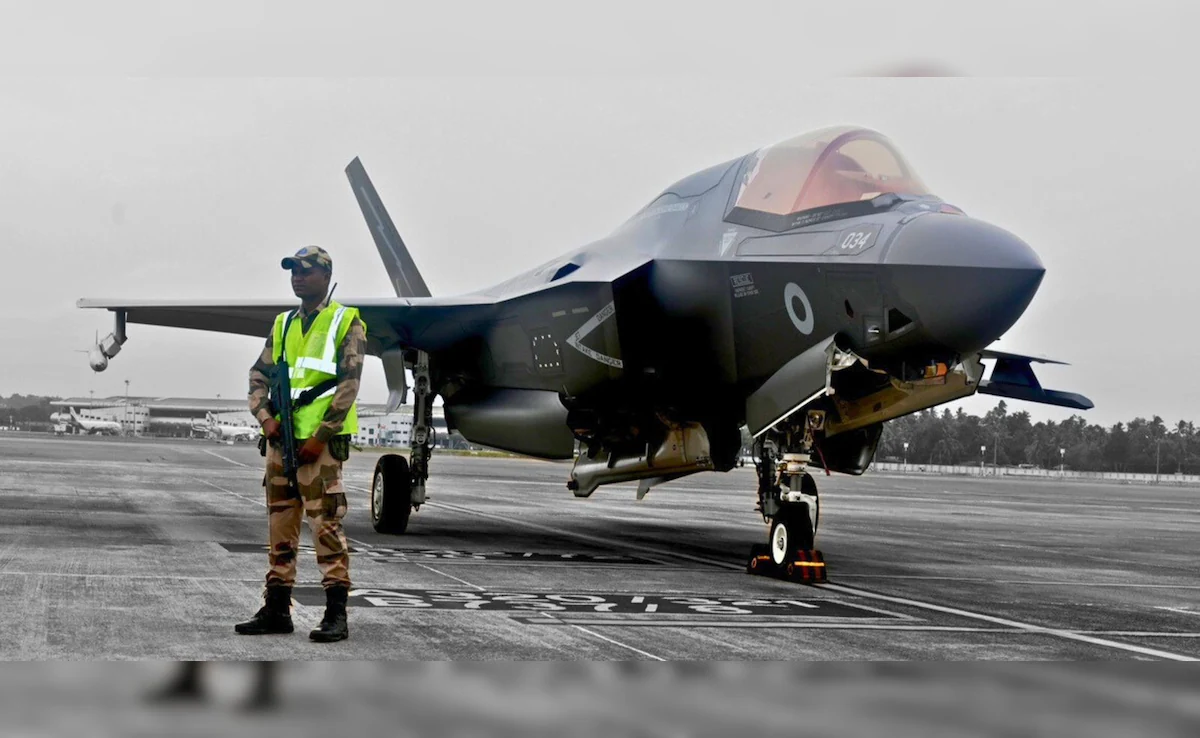 UK's fighter jet finally ready to exit its 'Kerala vacation'!
