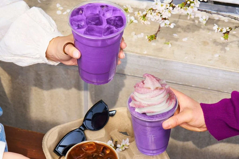 This purple drink is taking over cafés!