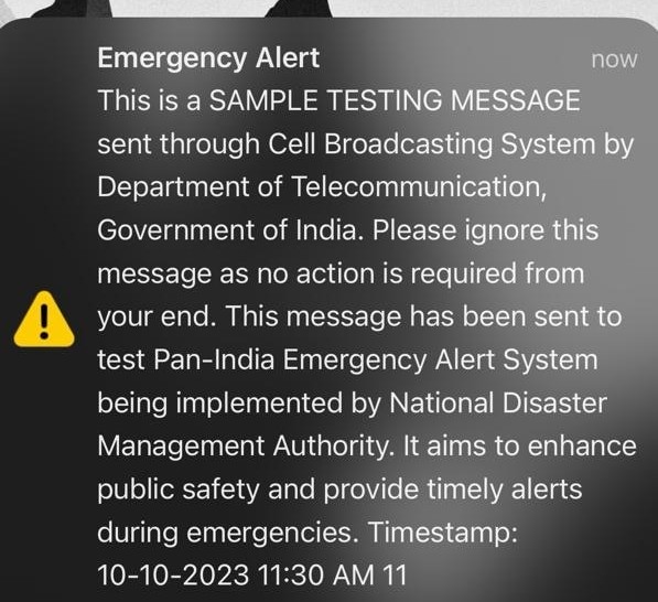 Don’t panic: Govt to test emergency alerts amid rising tensions