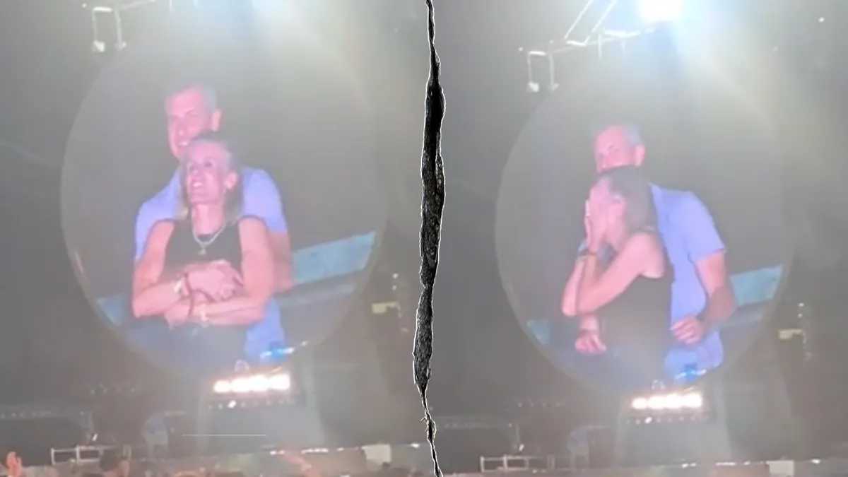 Coldplay Kiss-cam sparks office affair rumors!