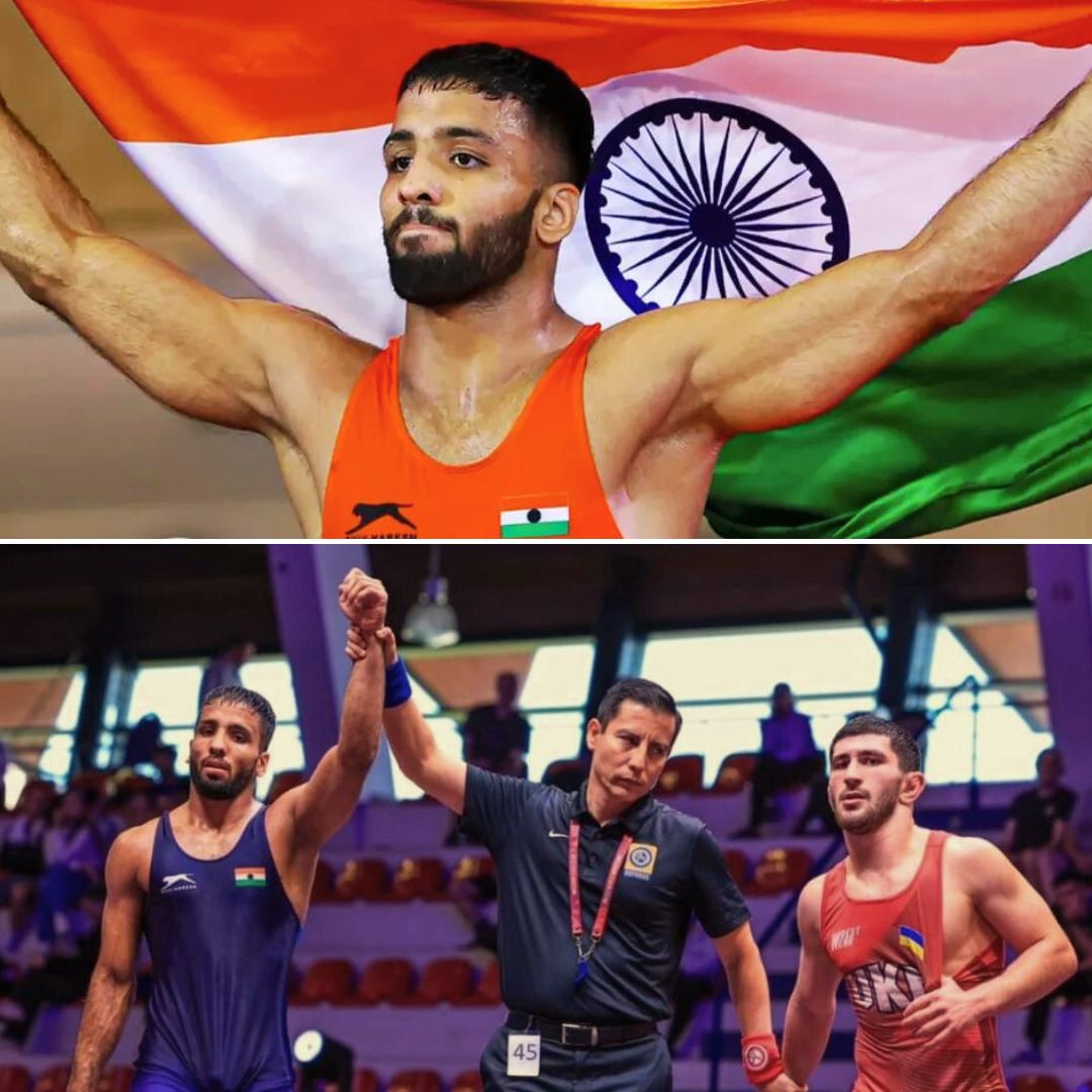 GOLD medal for India s rising wrestling star! Sujeet Kalkal delivers in Budapest!