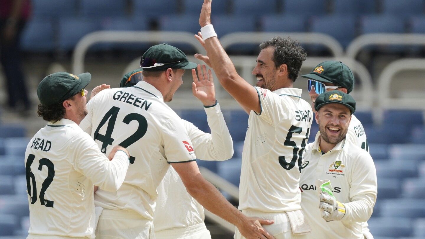 West Indies all out for 27! Starc goes full beast mode with 6/9!