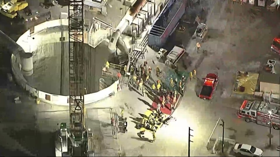 Panic in Los Angeles: Industrial tunnel collapses!