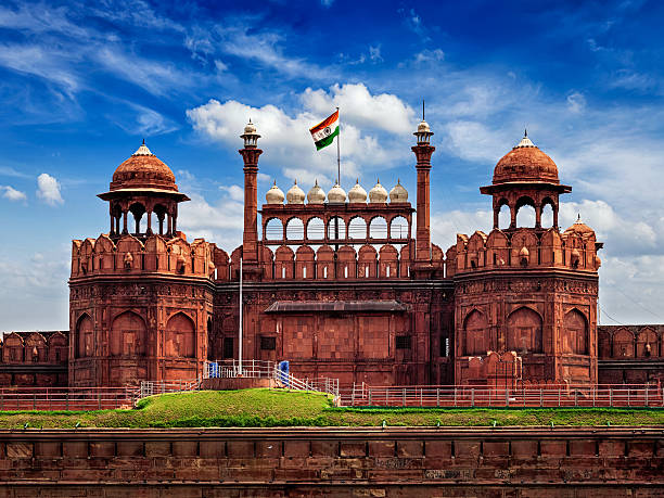Did you know Red fort was once white 