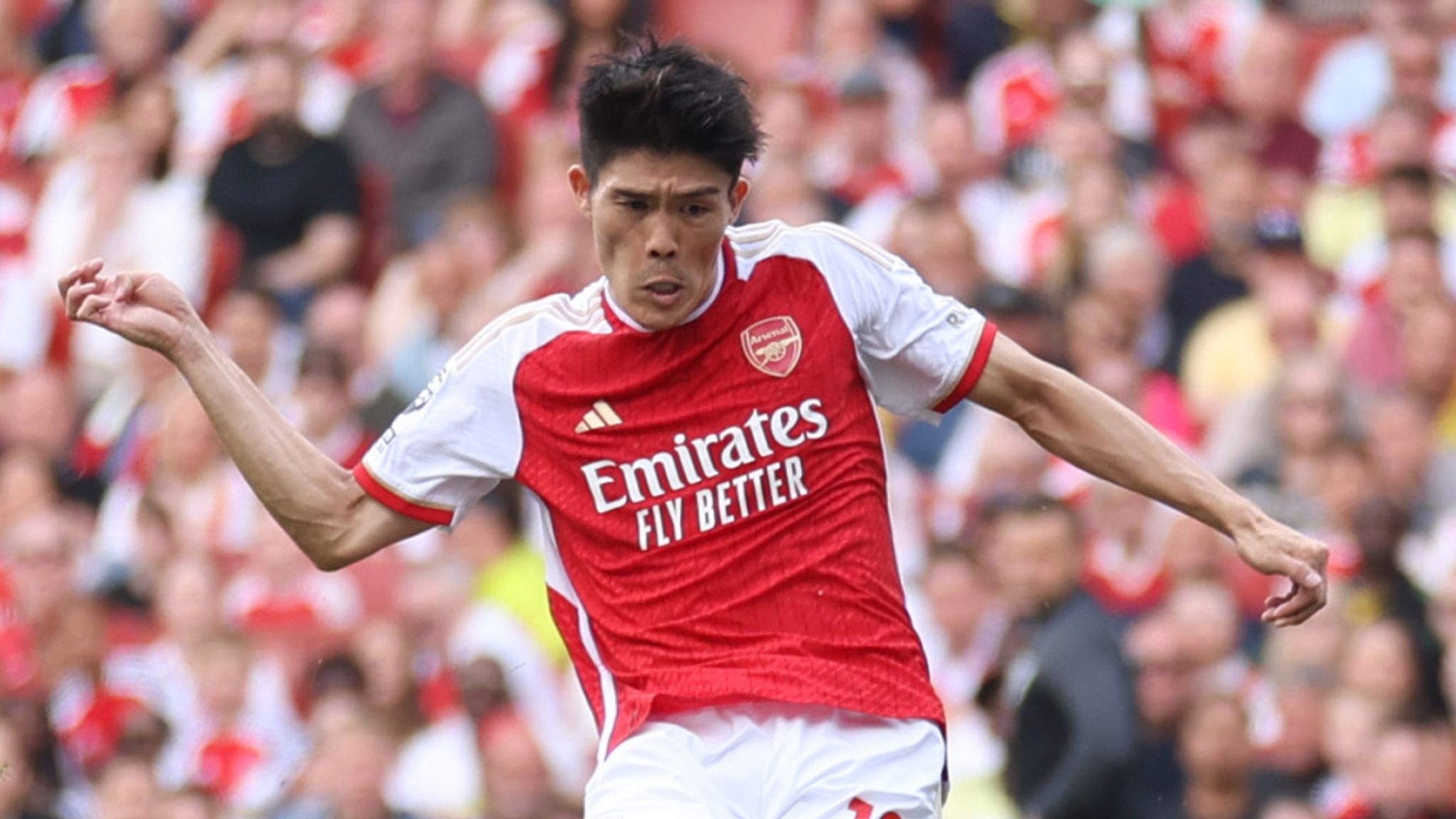 Arsenal defender Takehiro Tomiyasu is being eyed by Juventus and Napoli ahead of January - Paper Talk