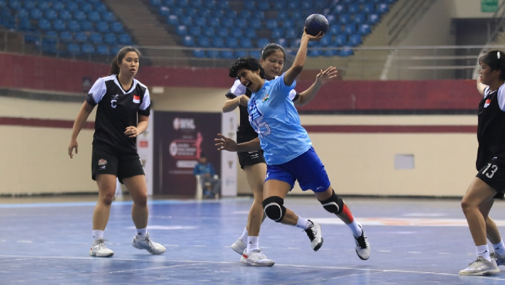 Solan’s Bhawna Sharma Shines as India’s Star at Asian Handball Championships