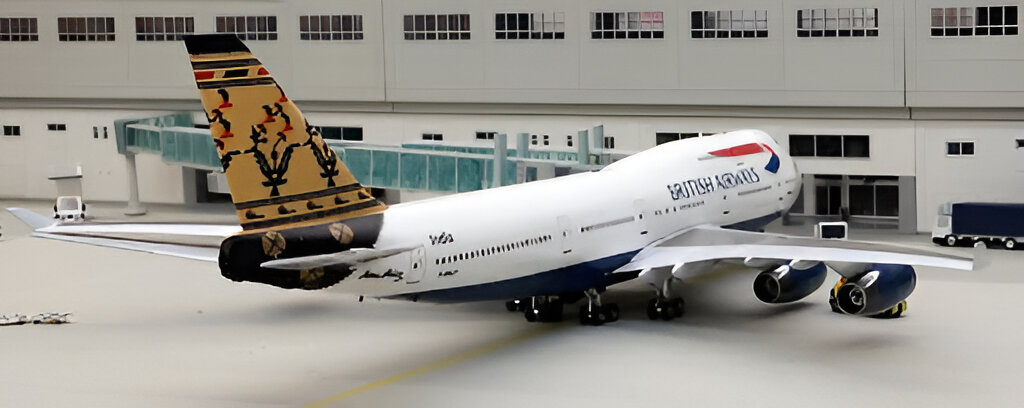 The airplane that wore a saree: Paithani's British Airways debut.