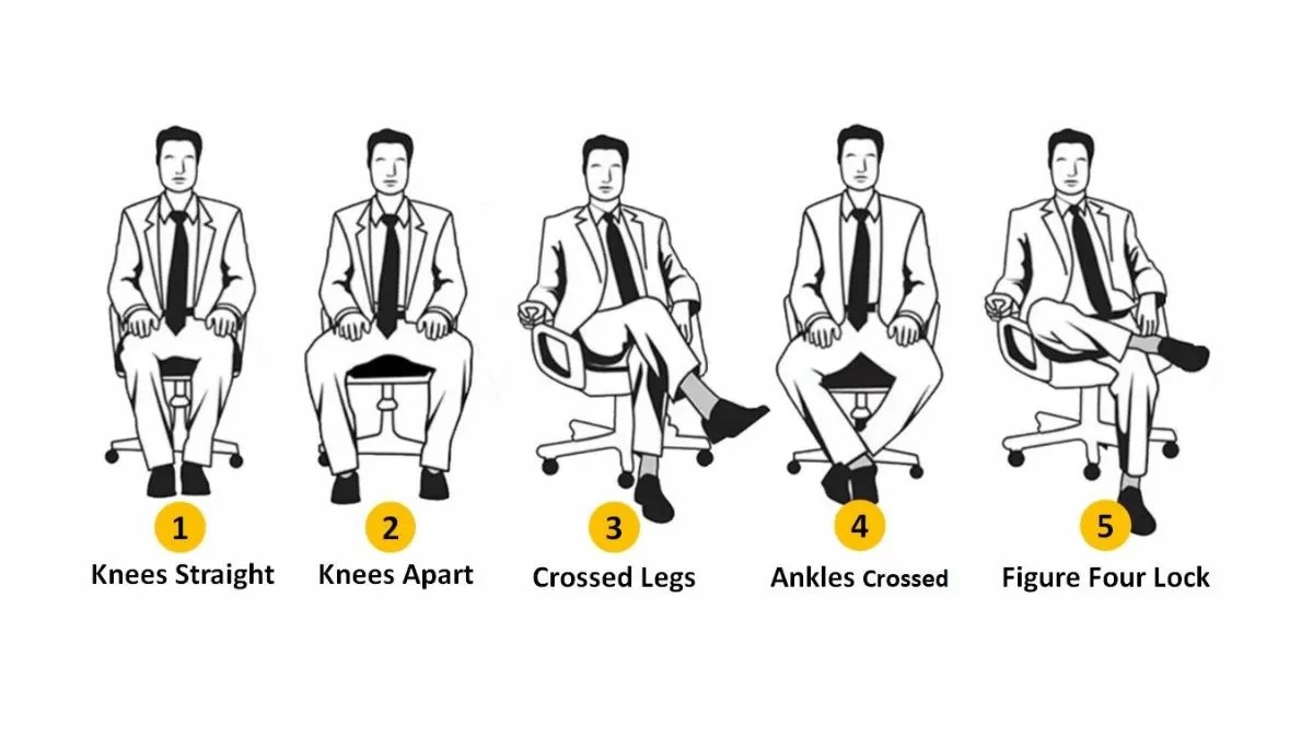 What Your Sitting Position Says About Your Personality