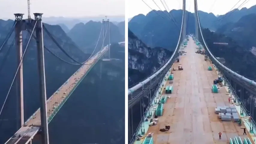 Ready for the Highest Bungee Jump? China's New Bridge Has It All!