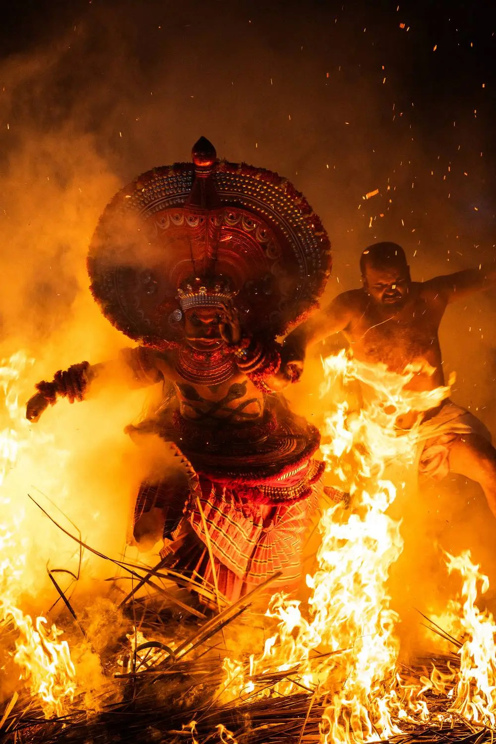 The Tale Beyond the Spectacle: Subversion and Social Commentary in Theyyam and Ottamthullal!