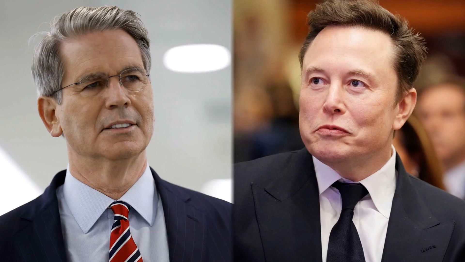 Elon Musk and gay Treasury Secretary fight in White House brawl—Musk leaves injured!