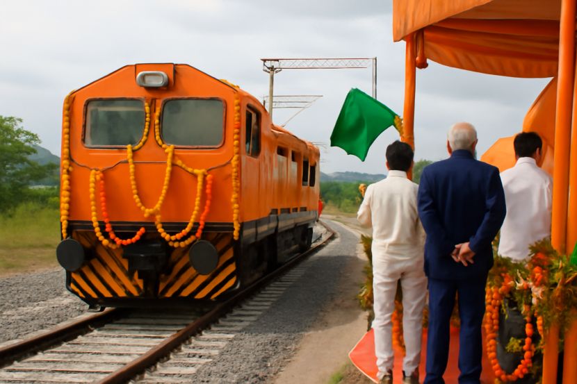 Mizoram’s first rail line inaugurated : Bairabi-Sairang corridor!