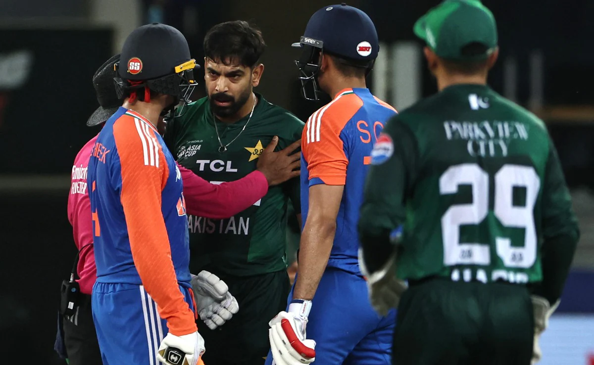 ICC fines Haris Rauf, warns Farhan for gestures vs India!