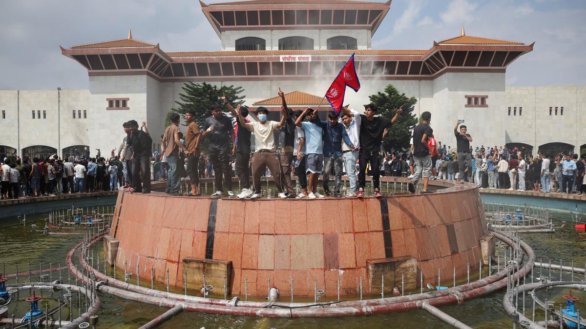 PM Oli steps down after Protesters torch his house!