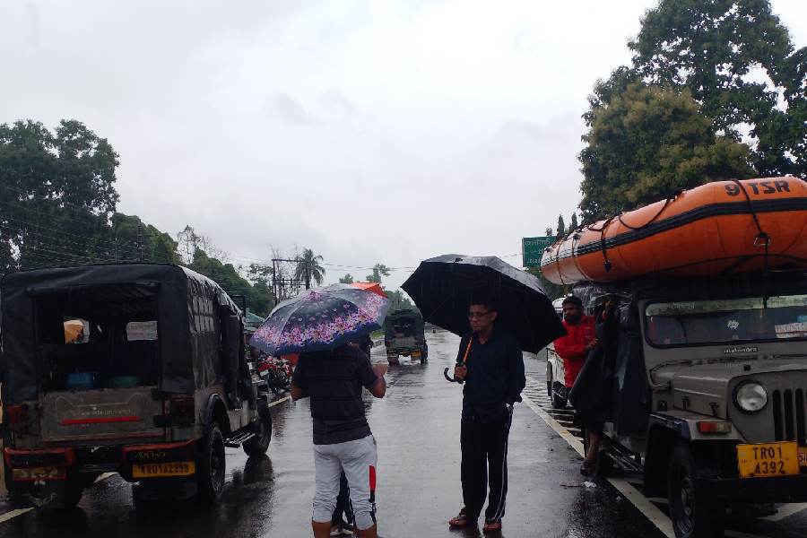 Flash flood hits South Tripura, evacuations underway!