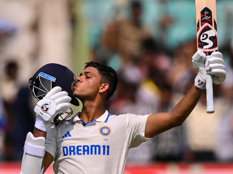 Yashasvi Jaiswal equals Dravid  Sehwag as fastest Indian to 2 000 test runs!