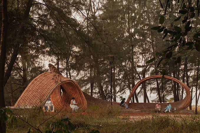 18,000 Discarded Tea Cups Just Built This?