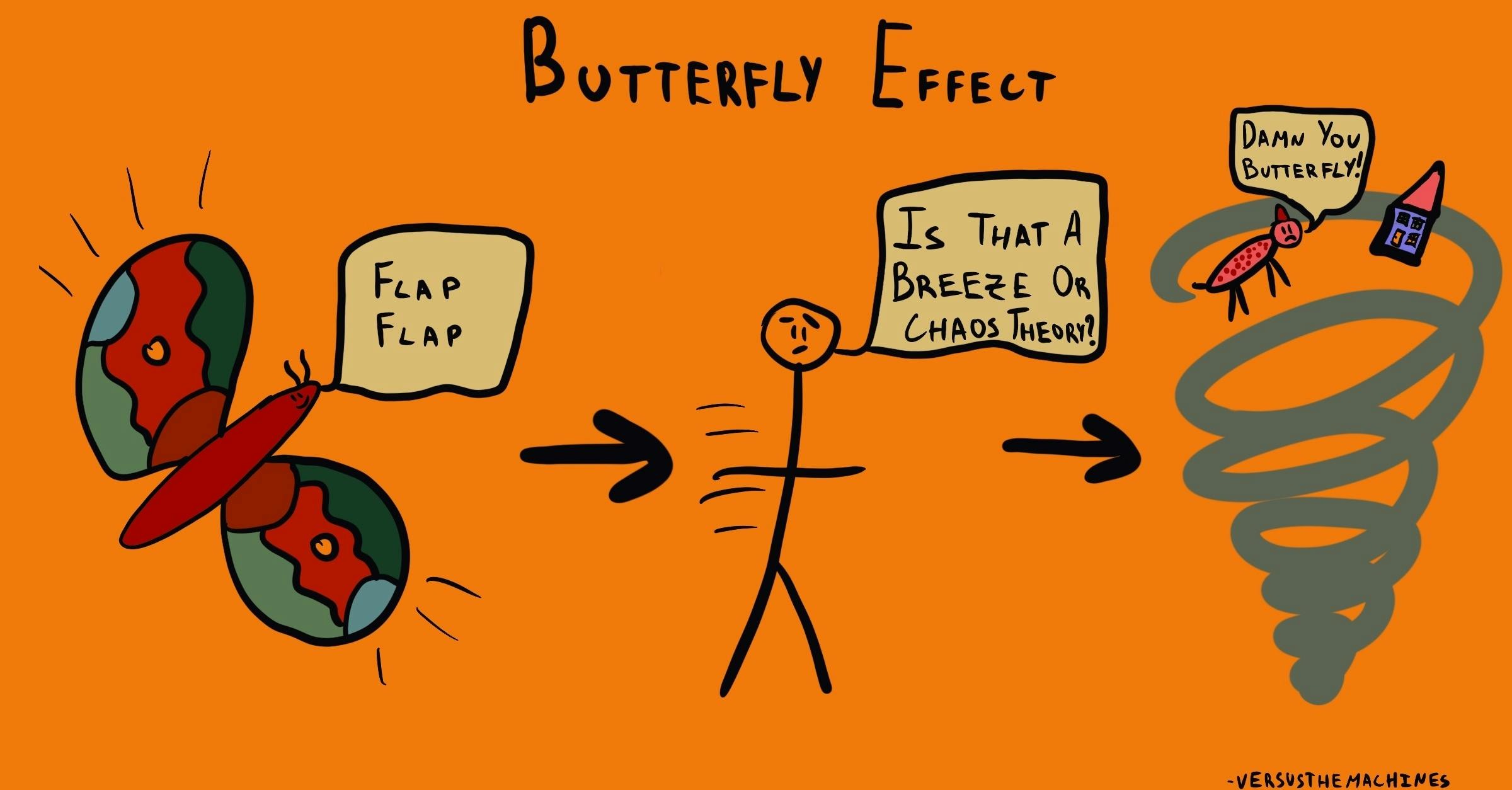 What is the butterfly effect which is trending over Instagram?