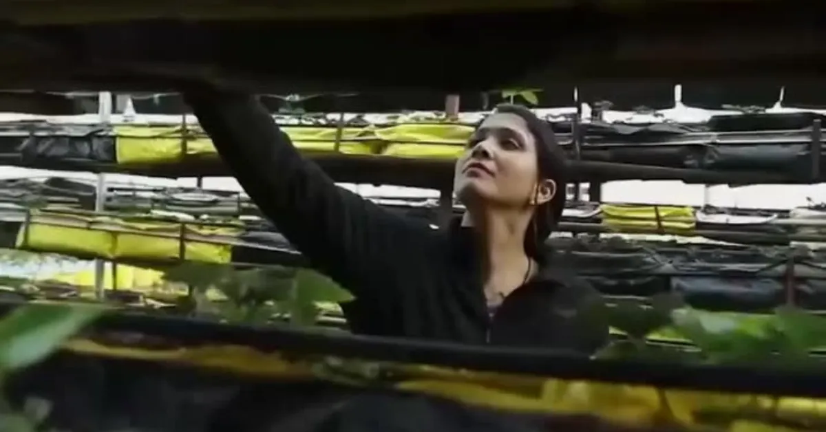 She quit her job and now grows food without soil!