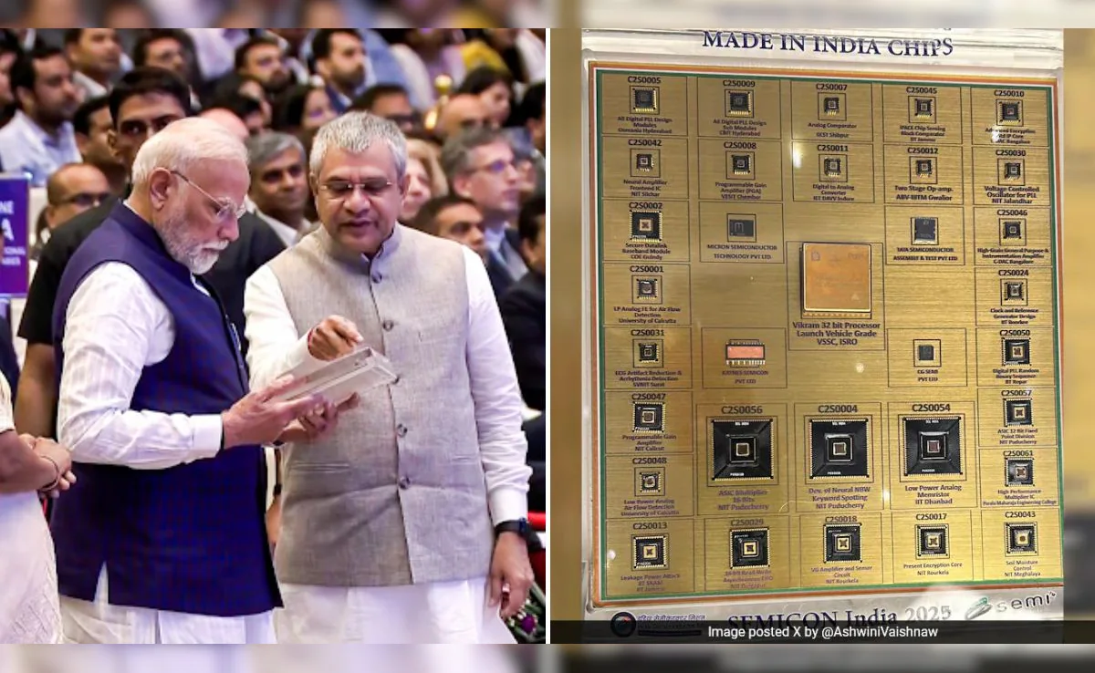 India unveils vikram : homegrown 32-Bit processor!