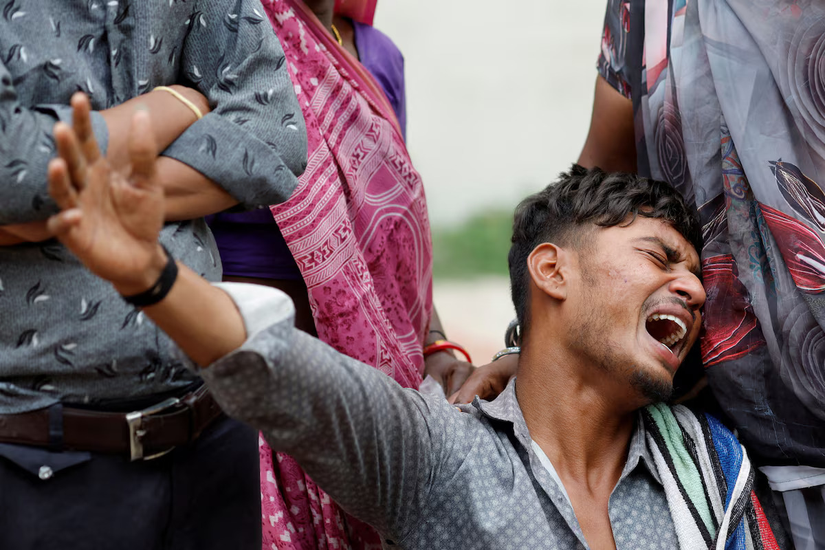 'My brother was just 14': Heartbreaking scene outside morgue after Ahmedabad plane crash!
