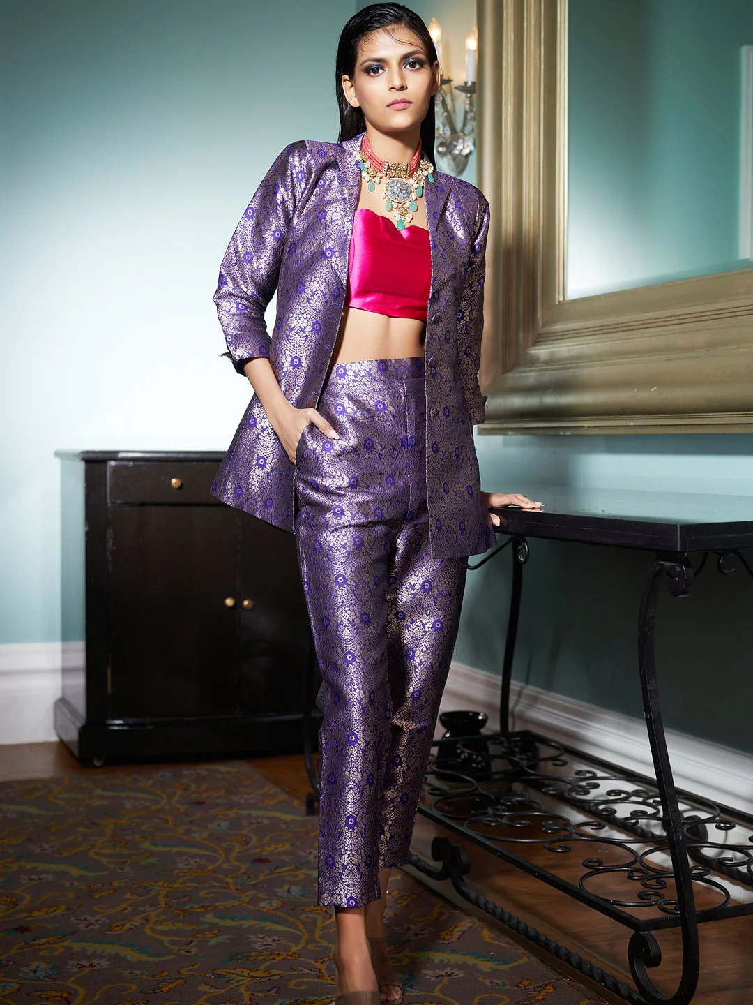 Traditional textiles futuristic fashion  inside India’s boldest trend yet