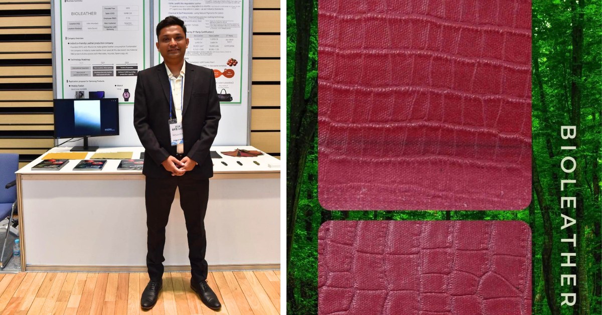 This 26-Year-Old turns tomato waste into eco-friendly leather!