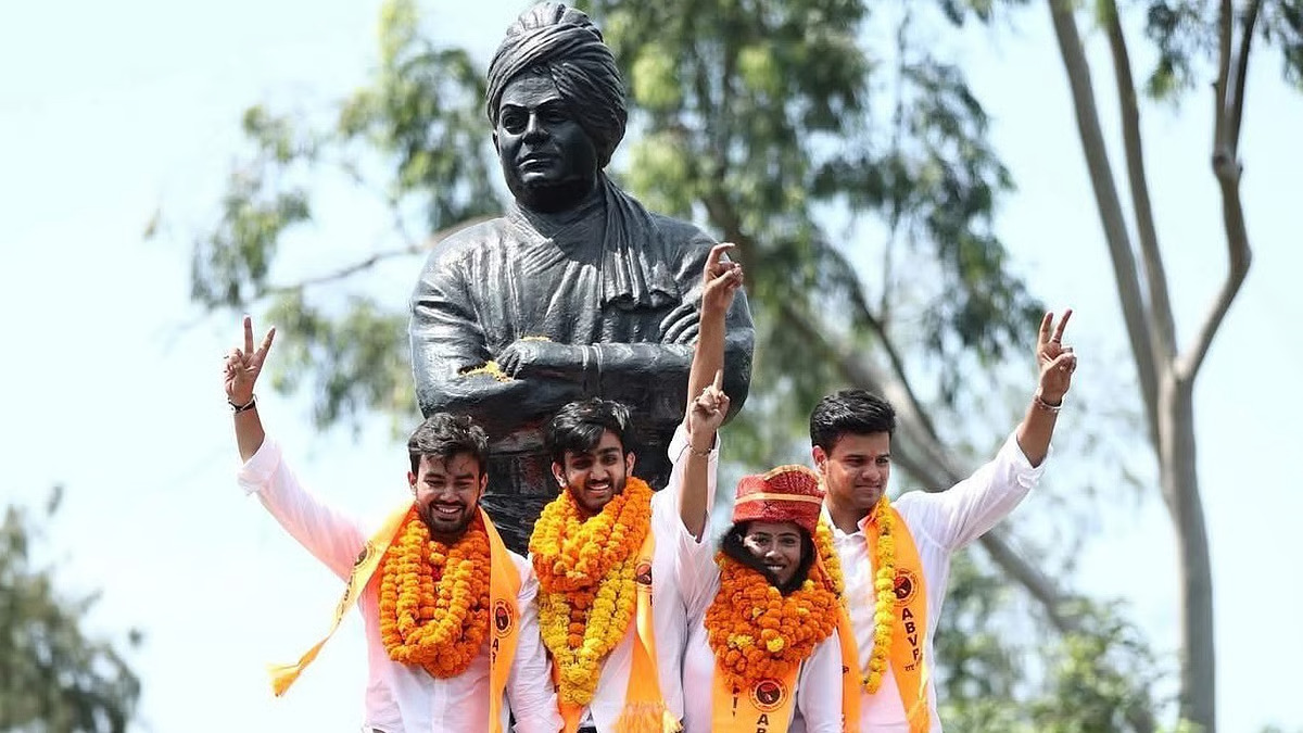 Amit Shah hails ABVP's DUSU victory as Triumph of Nation first ideology!