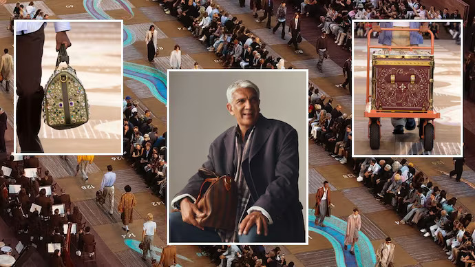 Louis Vuitton brings India to Paris Fashion Week