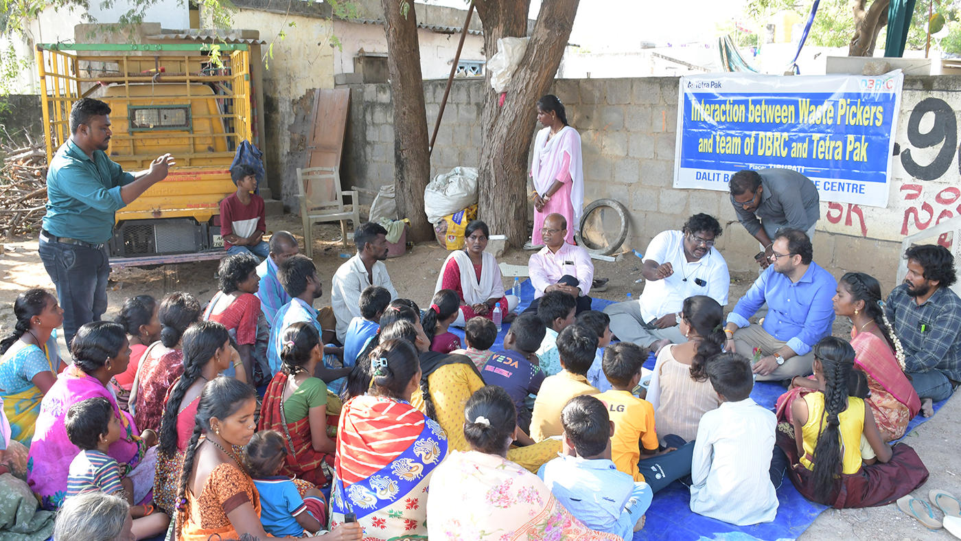 Empowering Waste-Pickers: DBRC & Tetra Pak’s Tirupati Initiative!