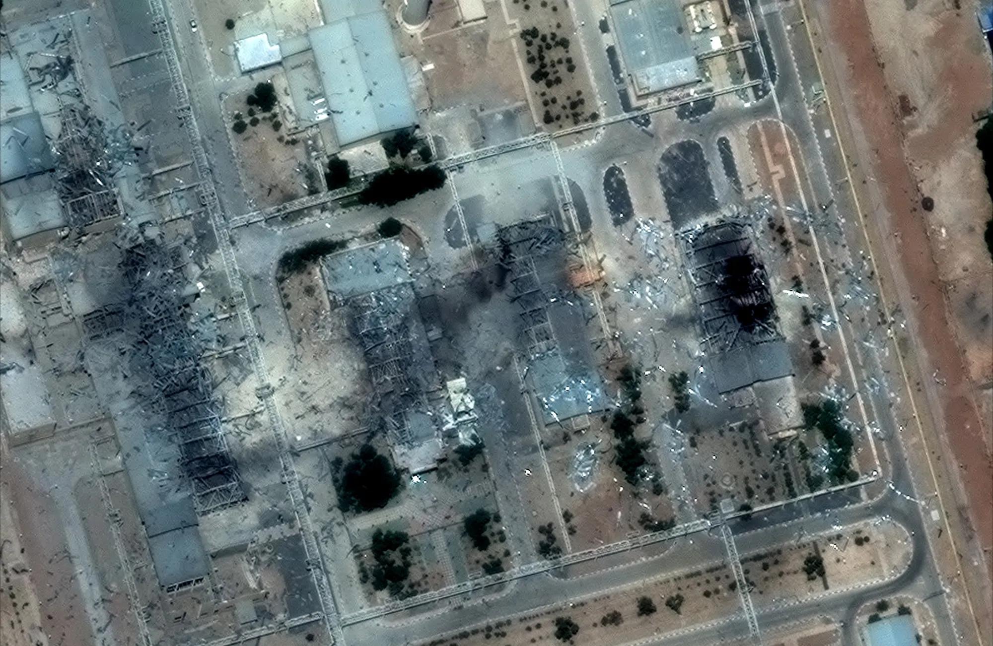 Trump drops missiles, Iran drops the truth says "nuclear sites badly damaged."