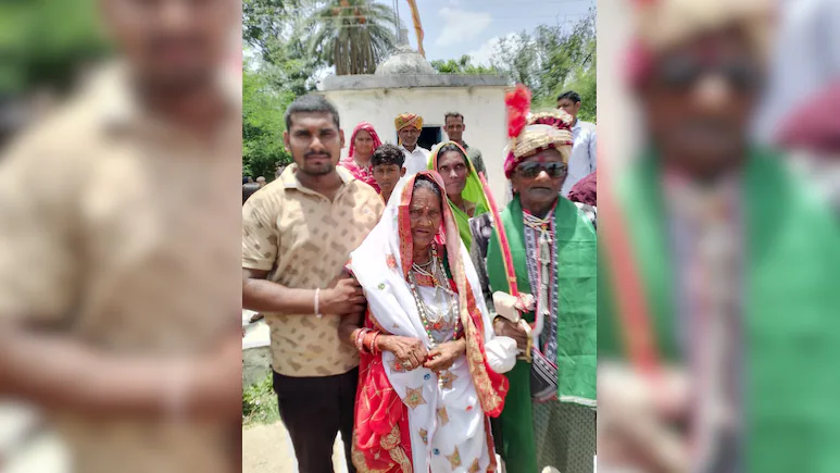 Love at last - Rajasthan couple finally wed after 70-Year Live-in bond!
