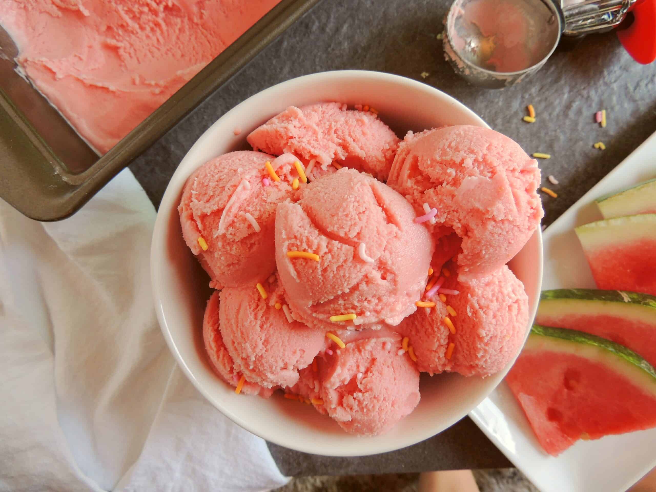 This watermelon ice cream recipe will blow your mind — easy and delicious!