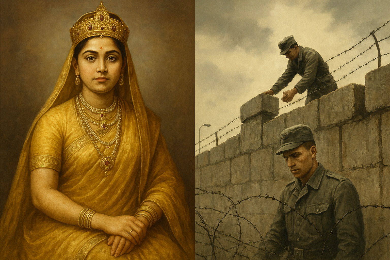 Today in history: The queen who united millions… and the wall that split millions!