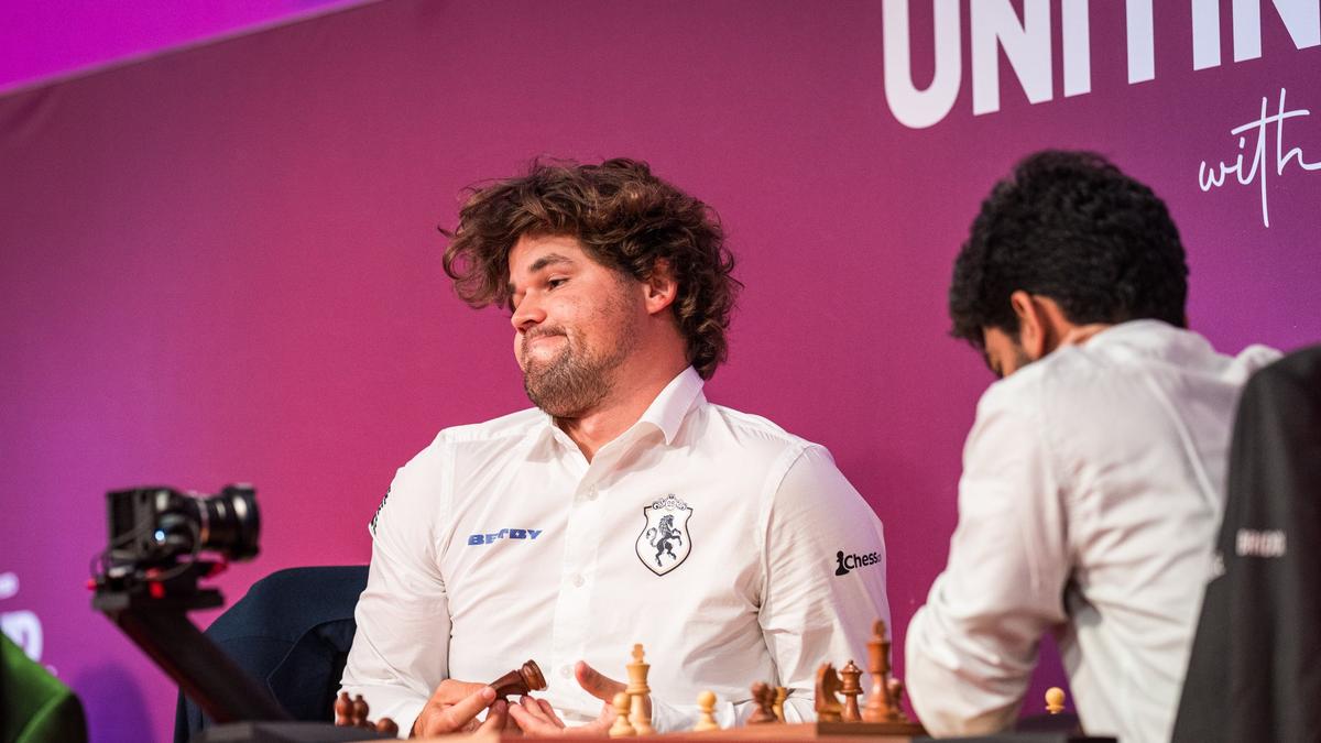 Carlsen admits he s not enjoying chess after second loss to Gukesh!