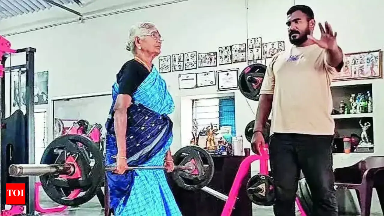 82-year-old “firecracker” defies age through powerlifting!