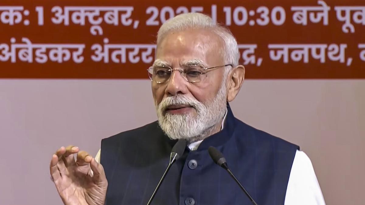 Modi hails RSS’ centenary role in Nation-Building, releases stamp & coin!