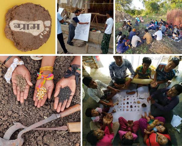 Rural Art Meets Ecology: Gram Art Project’s Living Canvas!