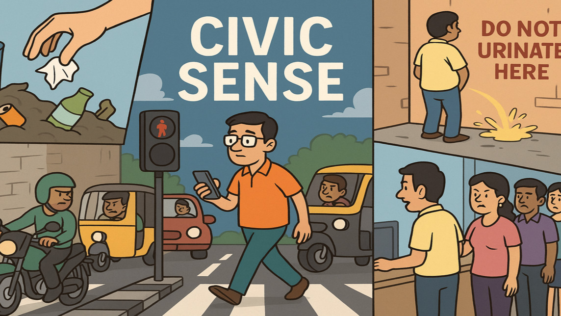 Why Is Civic Sense the Most Ignored Rule in India?