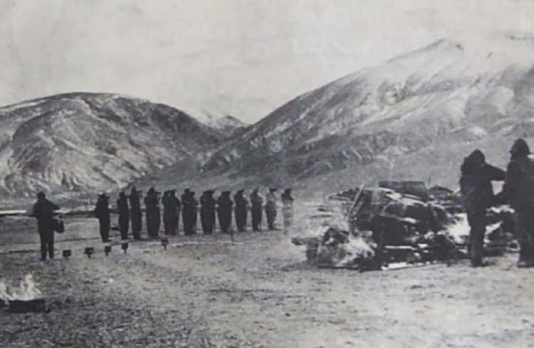 When 120 warriors took on 5,000 chinese soldiers in the snow!