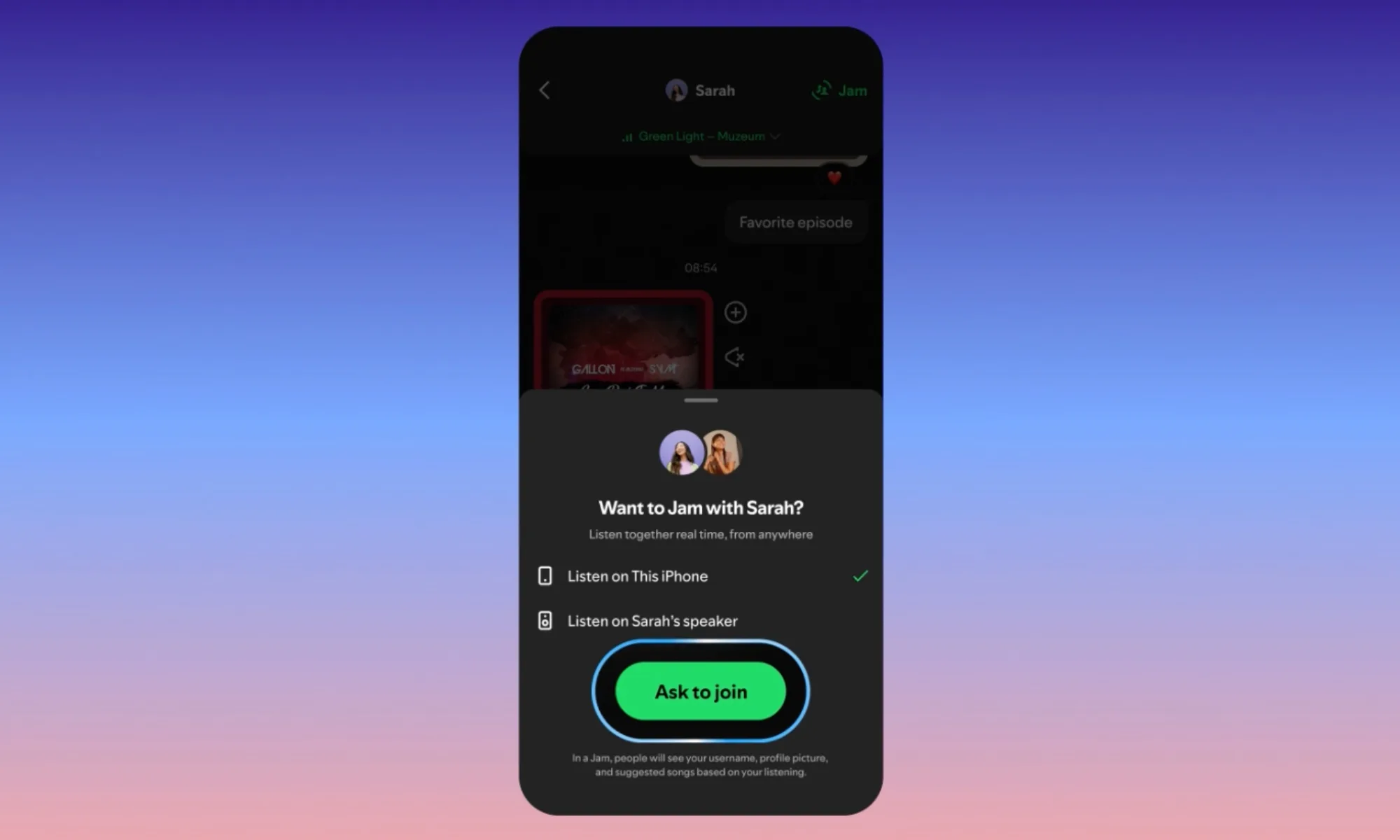 This new Spotify feature turns music into a group hangout!