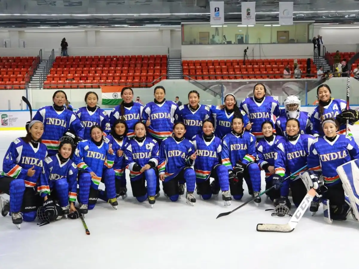 From frozen ponds to podium glory: India s women just won their first-ever ice Hockey medal!