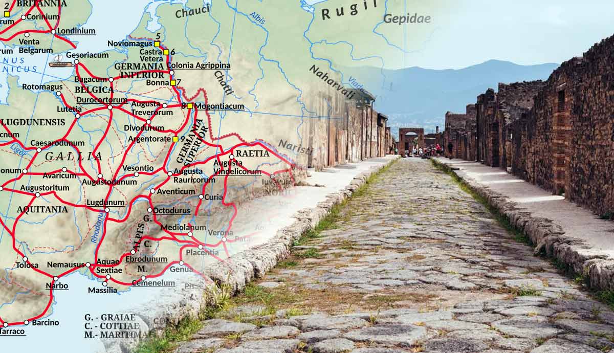 This ancient map reveals the Roman Empire’s roads like never before!
