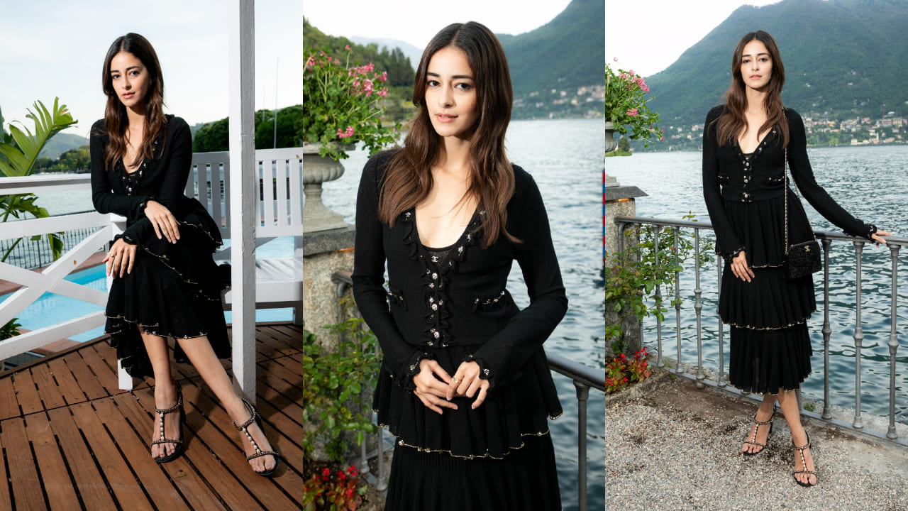 How Ananya Panday styles black for date night without overdoing it