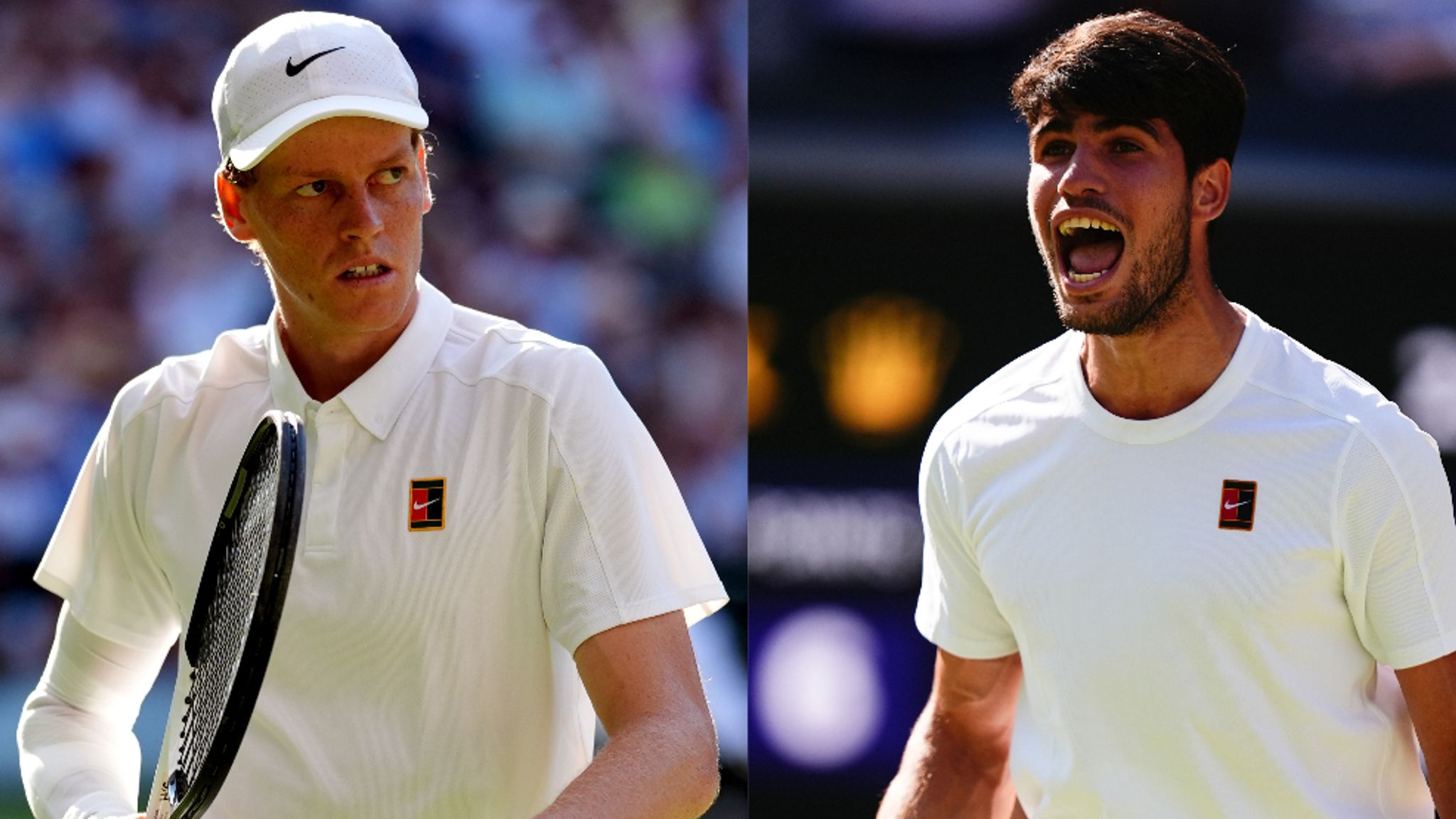 Wimbledon final set! Defending Champion to play World No. 1!