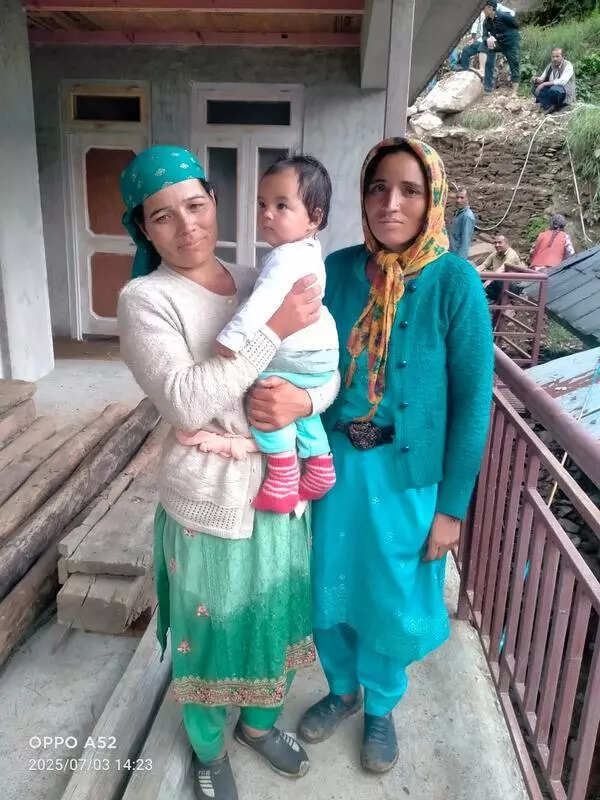 Aunt to raise 10-month-old orphaned in Mandi cloudburst!
