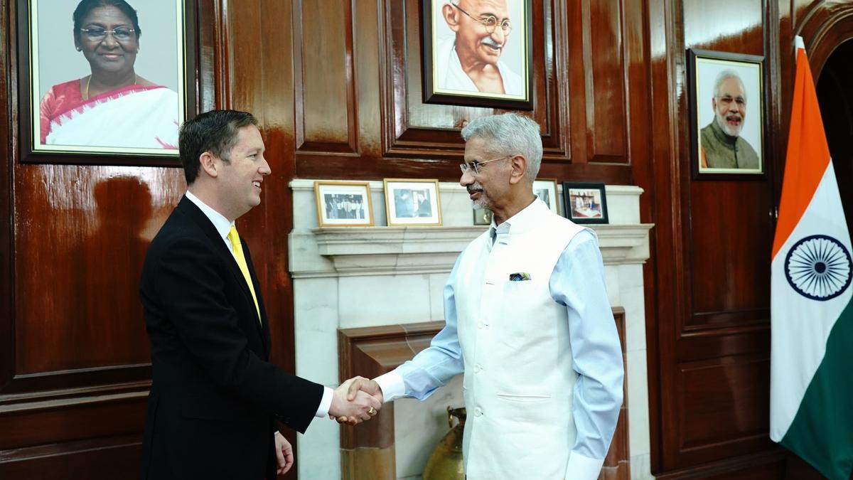 Jaishankar meets U.S. Envoy-Designate Sergio Gor amid tariff tensions!