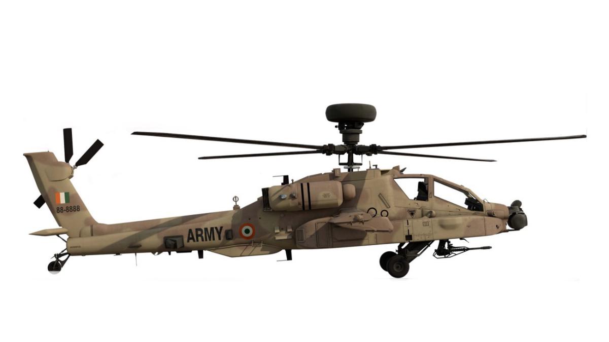 Indian Army receives first-ever Apache attack helicopters!