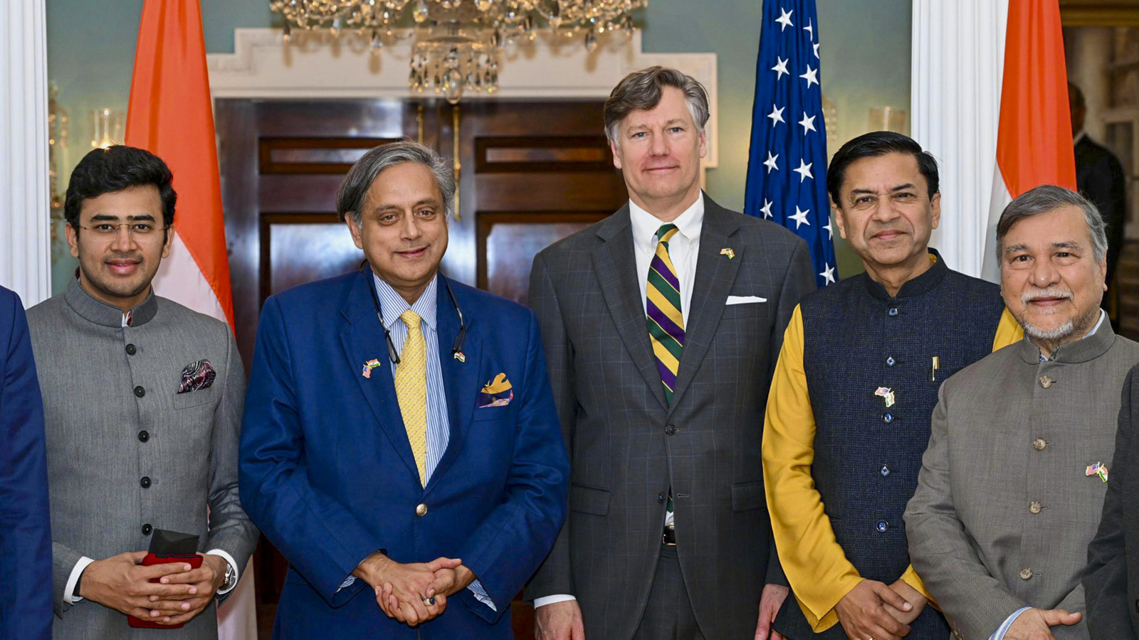 Tharoor leads shock diplomacy! U.S. deputy secretary backs India’s anti-terror drive.