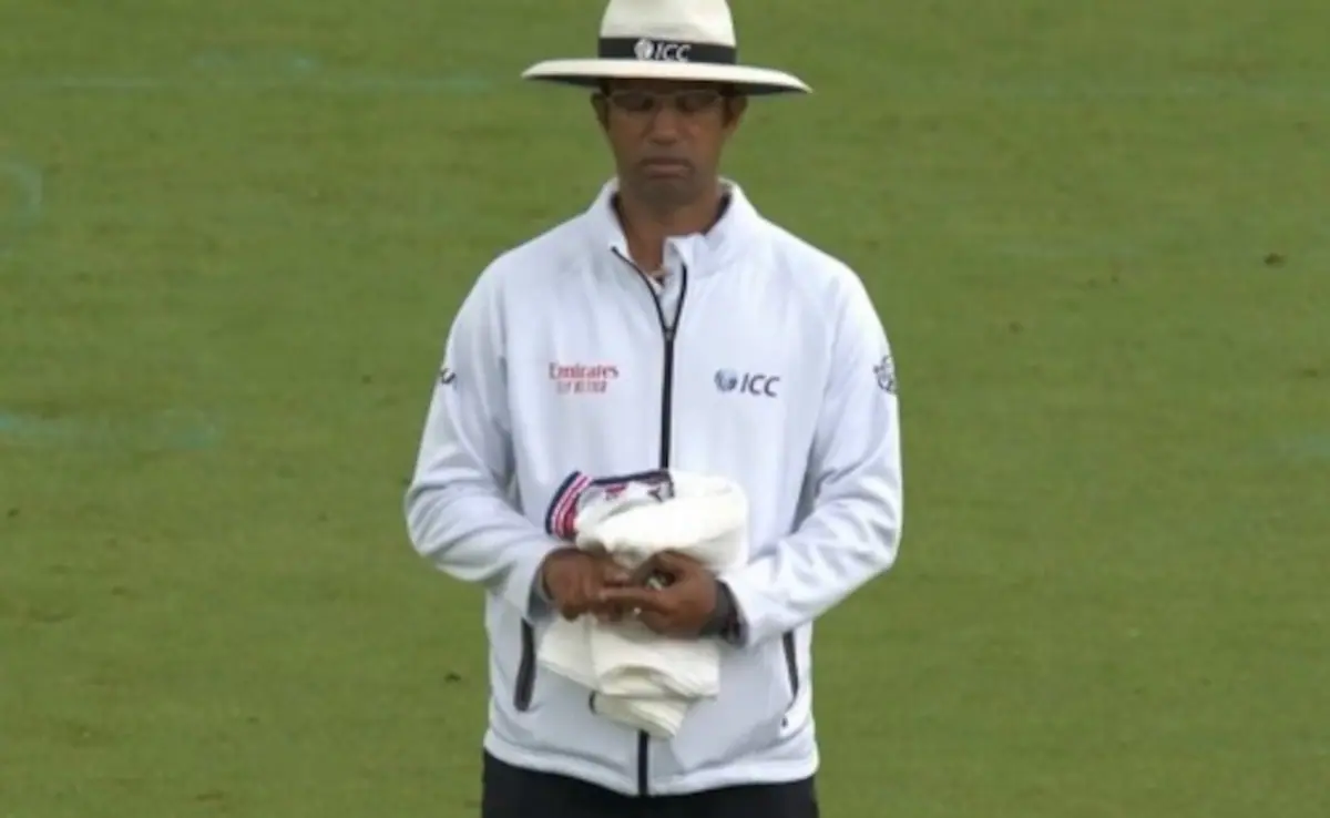 Did the Umpire just save England  Dharmasena s DRS signal sparks outrage!
